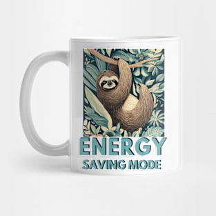 Sloth Energy Saving Mode Mug